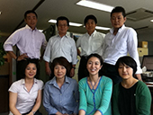 Staff in Tokyo head office